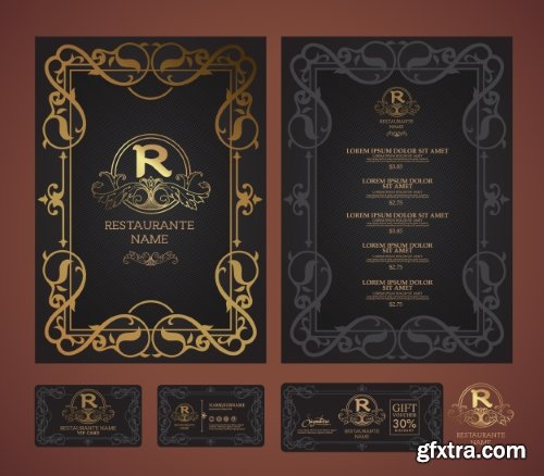 Fast Food, Cooking, Meal & Drink Menus #1, 25xEPS Fast Food, Cooking, Meal & Drink Menus #1, 25xEPS