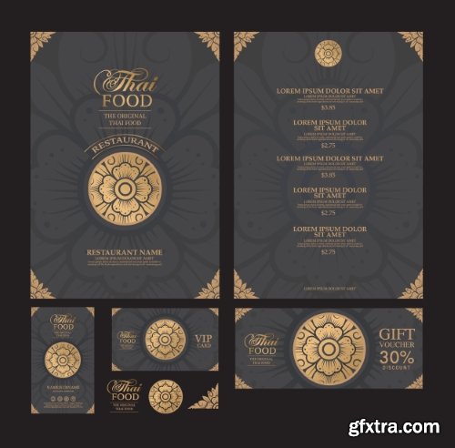 Fast Food, Cooking, Meal & Drink Menus #1, 25xEPS Fast Food, Cooking, Meal & Drink Menus #1, 25xEPS