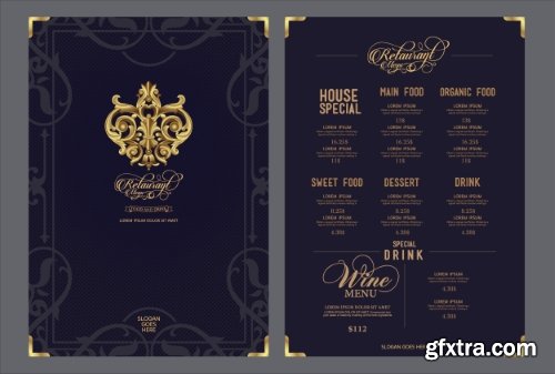 Fast Food, Cooking, Meal & Drink Menus #1, 25xEPS Fast Food, Cooking, Meal & Drink Menus #1, 25xEPS