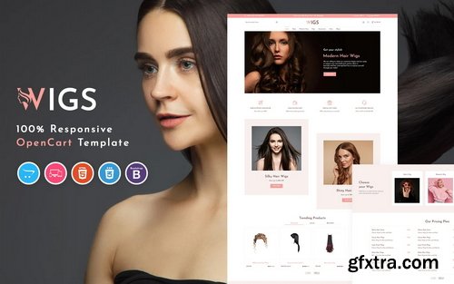 Wigs - Responsive OpenCart Template