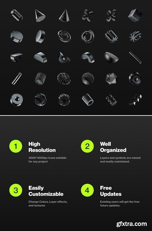 3DMADE Customisable 3D shapes