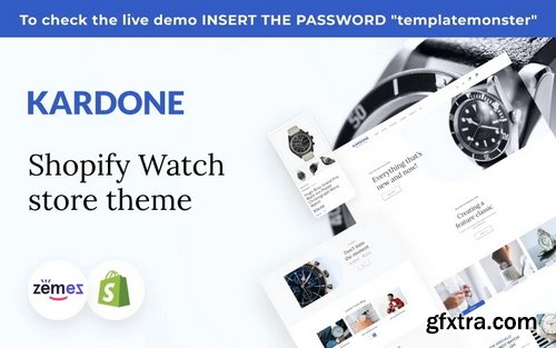 Kardone Shopify Watch Store Theme Shopify Theme