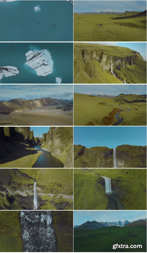 ArtList - Exploring Iceland Aerials - FHD Collections