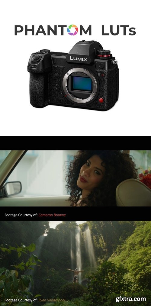 Joel Famularo – Phantom LUTs for Panasonic S1h/S5/S5II Film LUTs+Arri LUTs Update G3/G4