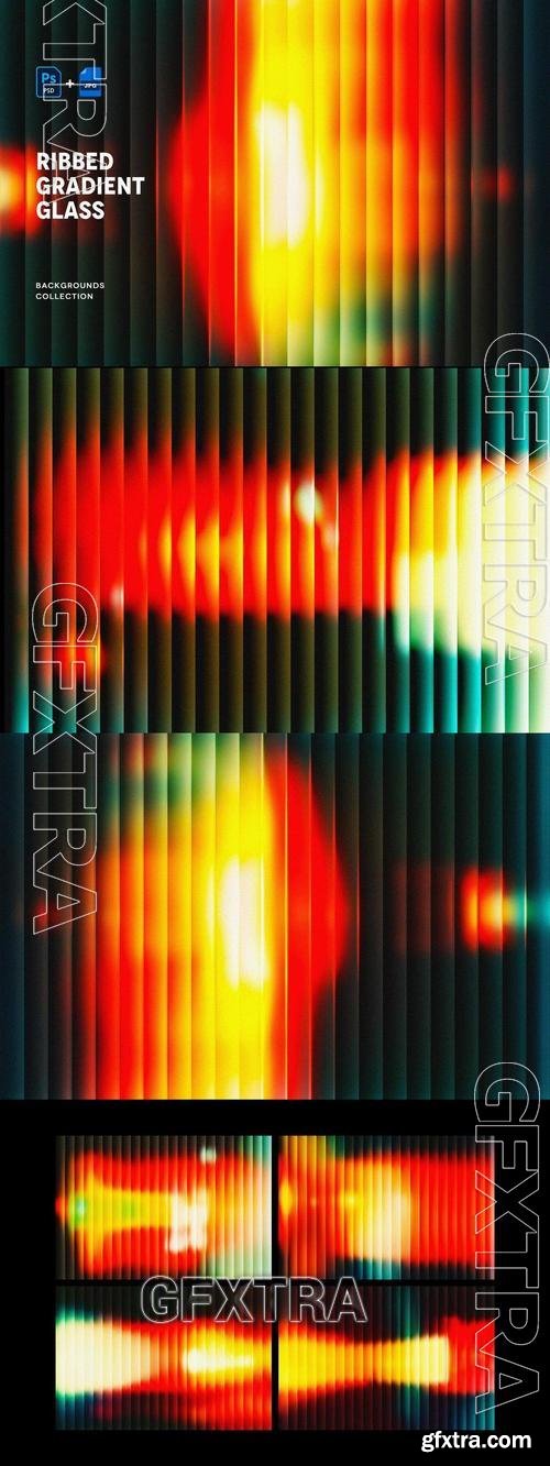 Ribbed Gradient Glass Backgrounds V2 35BVNS8 Ribbed Gradient Glass Backgrounds V2 35BVNS8