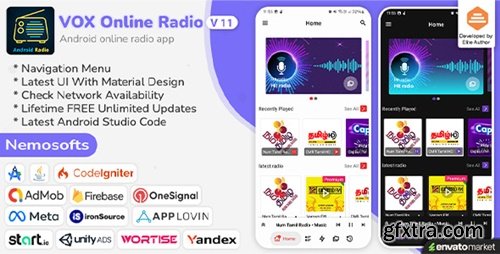 CodeCanyon - VOX Radio - Online Radio Streaming v11.0