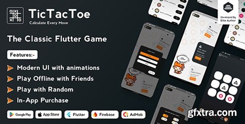 CodeCanyon - Tic Tac Toe - The Classic Flutter Tic Tac Toe Game v1.1.1