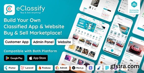 CodeCanyon - eClassify - Classified Buy and Sell Marketplace Flutter App with Laravel Admin Panel v2.5.0