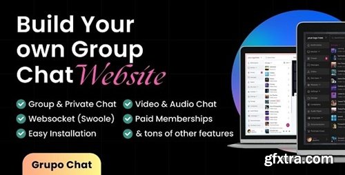 CodeCanyon - Grupo Chat Pro v3.10 - Chat room & Private Chat - 25263116
