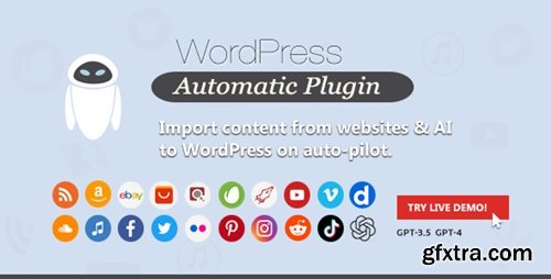 CodeCanyon - WordPress Automatic Plugin 1904470 By ValvePress v3.110.0 CodeCanyon - WordPress Automatic Plugin 1904470 By ValvePress v3.110.0
