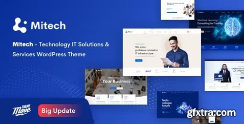 Themeforest - Mitech - Technology IT Solutions & Services WordPress Theme 23629596 v2.1.0