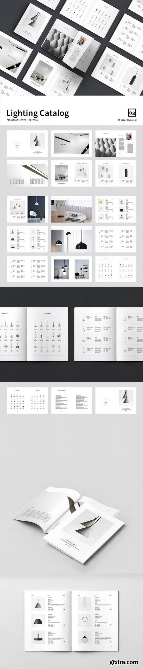 CreativeMarket - C E N T R E - Lighting Catalog 2399613