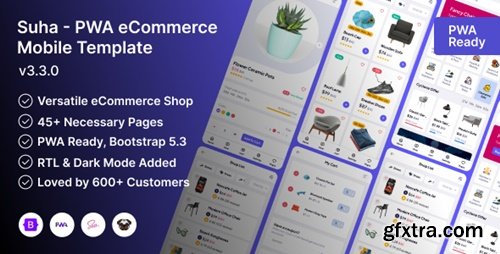 ThemeForest - Suha v3.3.0 - Multipurpose Ecommerce Mobile HTML Template - 25294162