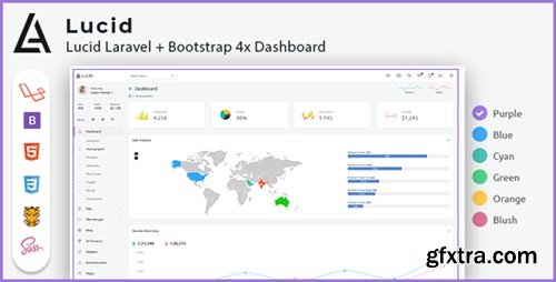 Themeforest - LUCID | Laravel 11+ with Bootstrap Admin Dashboard Template 23267359 v2.0.0.0