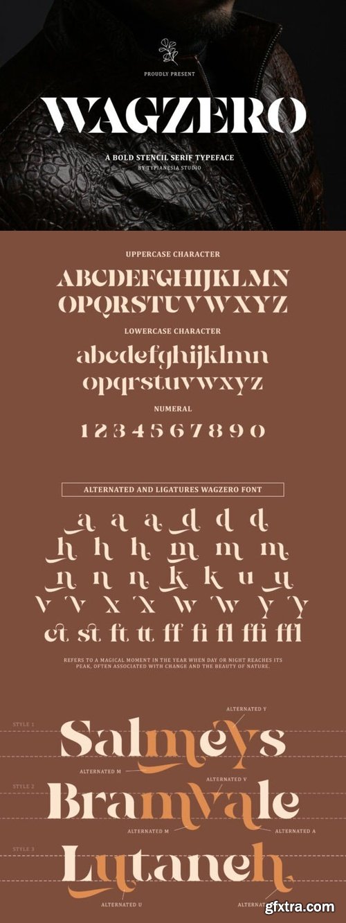 Wagzero Font Wagzero Font