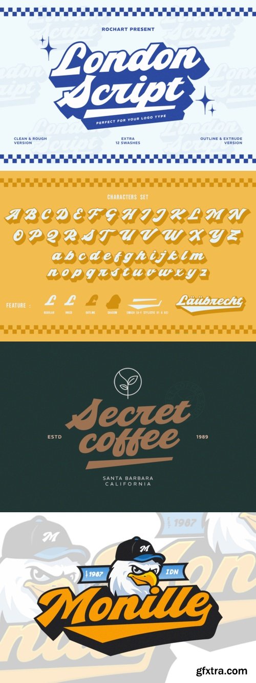 London Script Font