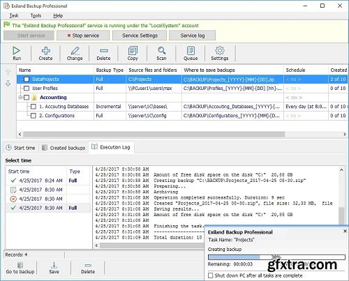Exiland Backup Professional 7.1 Exiland Backup Professional 7.1