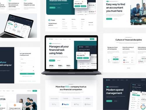'Finlab - SaaS Finance Website UI Kit' 'Finlab - SaaS Finance Website UI Kit'