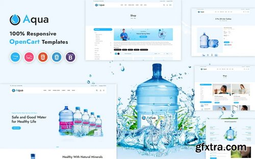 Aqua - Responsive OpenCart Template