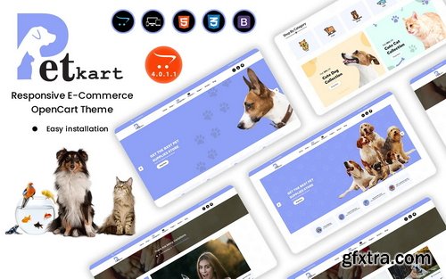 Petkart - Opencart Template for Your Complete Pet Store OpenCart Template