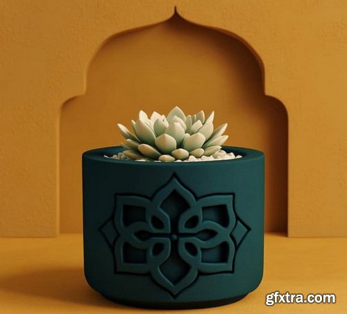 Marrakech Blossom Vase & Planter - 3DPrint File