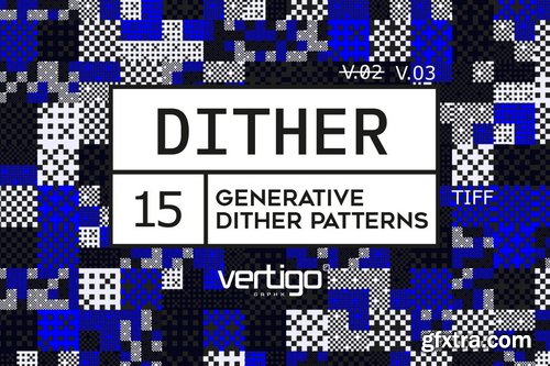 CreativeMarket - DITHER PATTERNS V.03 CreativeMarket - DITHER PATTERNS V.03