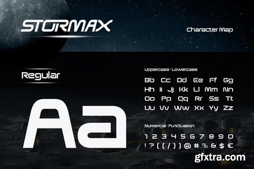 CreativeMarket - Stormax Typeface