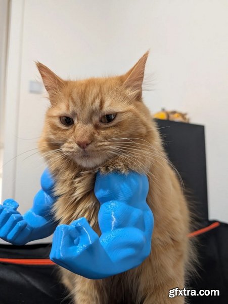 Hulk Chick Arms - 3DPrint File