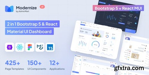 Themeforest - Modernize Bootstrap 5 & React MUI Admin Dashboard 45337497 v4.0 Themeforest - Modernize Bootstrap 5 & React MUI Admin Dashboard 45337497 v4.0