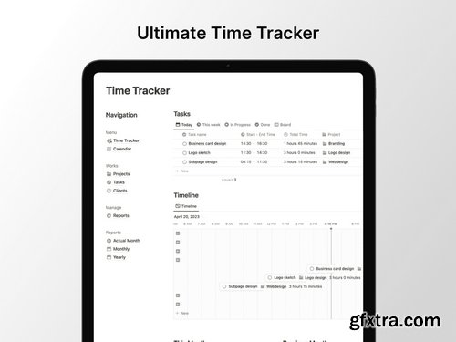 Craftwork Design - Complete Notion Template Bundle