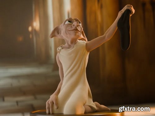 Dobby the House Elf - Harry Potter Sculpture