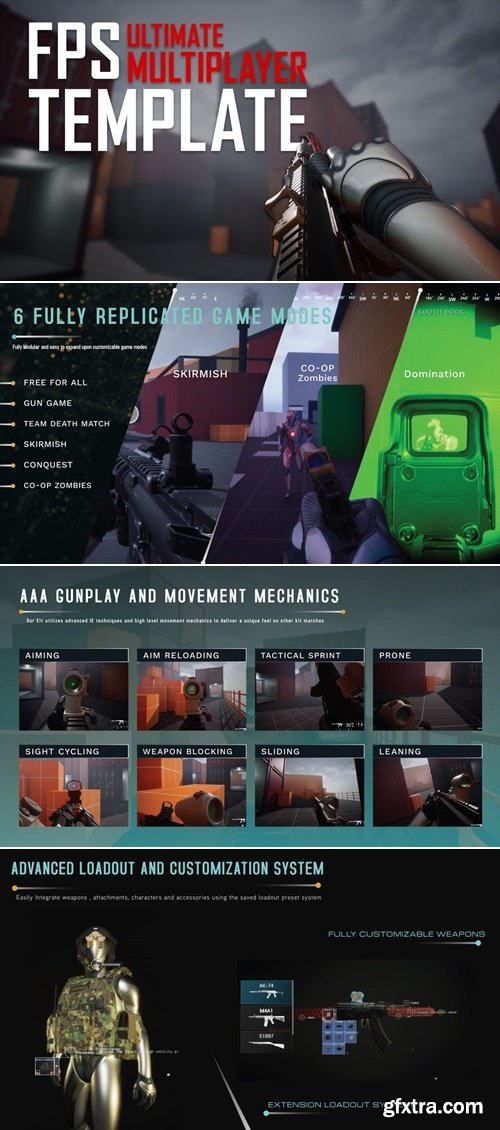 Fab - FPS Multiplayer Kit V3 v3.1 (5.4, 5.5)