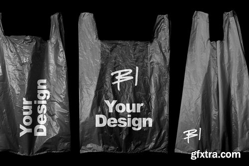CreativeMarket - Plastic Shopping Bag Mockup - 4027009