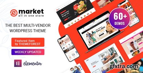 Themeforest - Emarket | Multipurpose WooCommerce Theme 20492674 v8.1.3 - Nulled