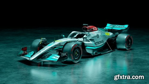 CGTrader - f1 2022 Mercedes-AMG W13