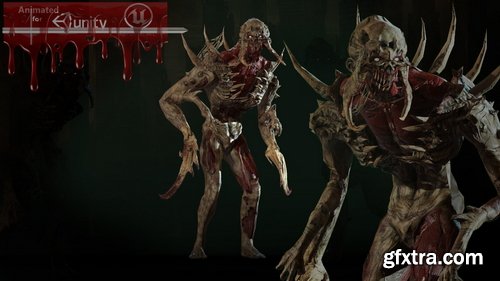 CGTrader - Mutant6 demon