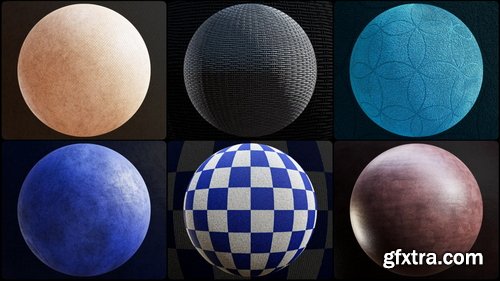 CGAxis Physical 9 - Leather & Fabrics 8K