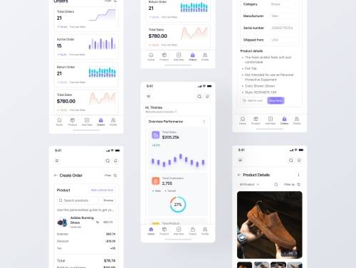 'Ecomic | E-commerce SaaS UI Kit Design' 'Ecomic | E-commerce SaaS UI Kit Design'
