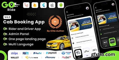 Codecanyon - GORIDE | InDriver Clone | Flutter Complete Taxi Booking Solution with Bidding Option 46723468