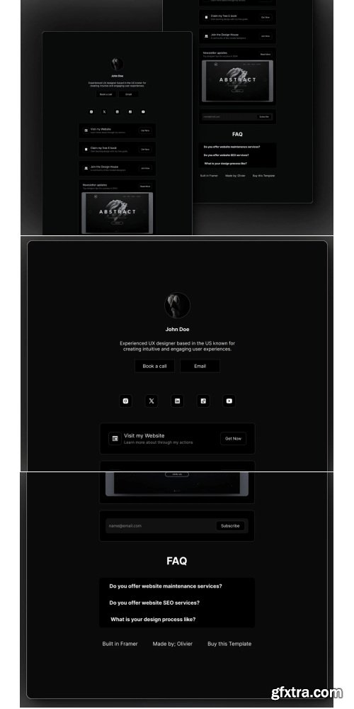 Craftwork Design - Linc Framer Template