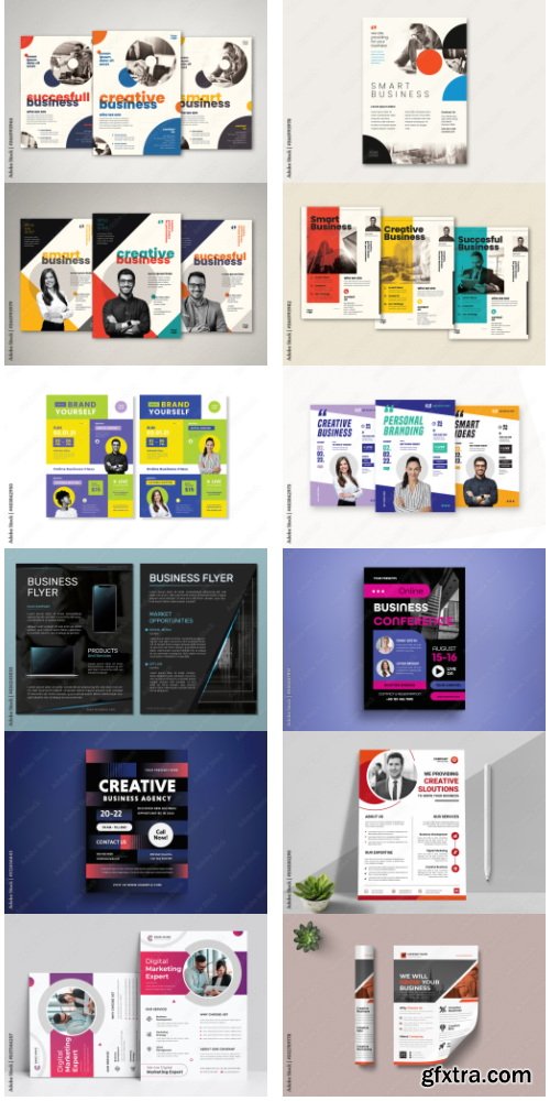 Business Flyer Design Template 50xAI