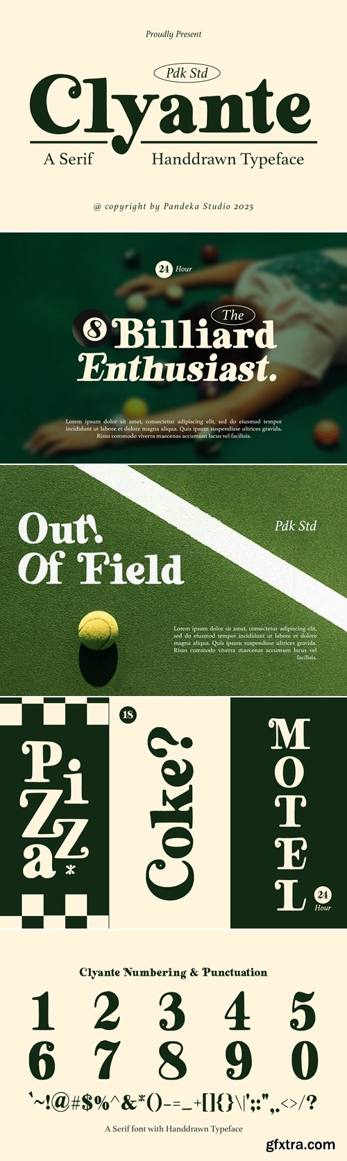 CreativeMarket - Clyante - Vintage Serif Handdrawn