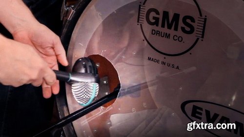Puremix - Recording a bass drum with 1 microphone