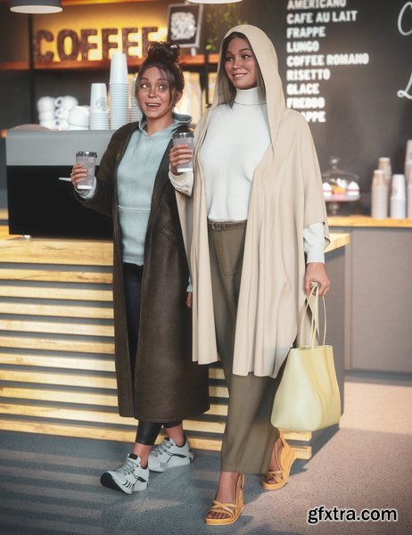 Daz3D - Chloe 9 HD Add-On Bundle