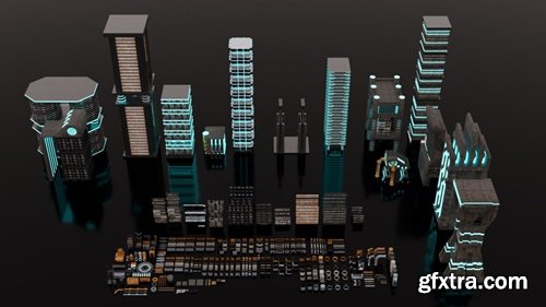 Sci-Fi Building Structure