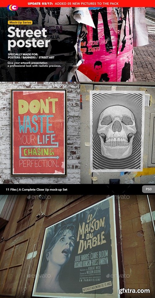 GraphicRiver - Poster Mock-Up 3017426