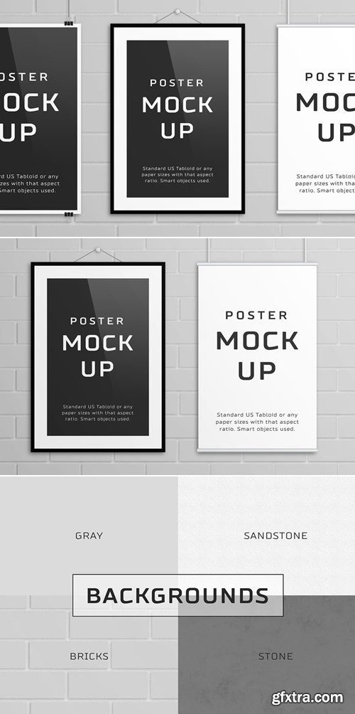 Poster Mock Up - Tabloid