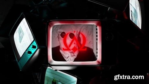 MotionArray - TV Logo Reveal - 1096162