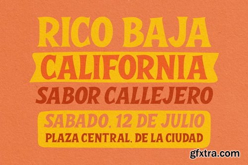 CreativeMarket - Fuego Lindo Font