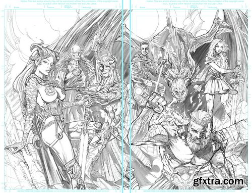 Comic Book Artist: PENCILLER SET for Clip Studio Paint - Brushes and more